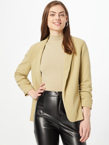 ONLY - Blazer 'ZELDA CAROLINA' en beige: frente