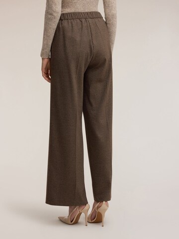 MOTIVI Wide Leg Hose‌‌‌ in Braun