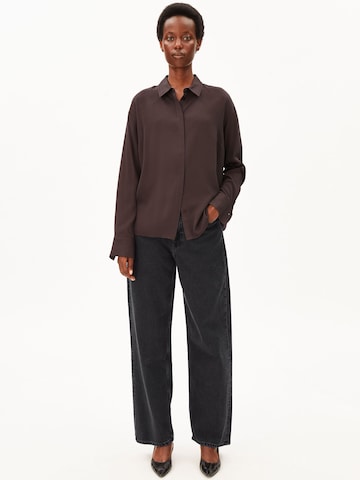ARMEDANGELS Bluse 'LARISAANA' in Braun