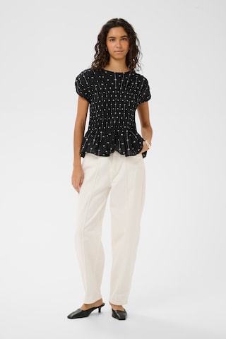 SOAKED IN LUXURY Blouse 'SLAmelie' in Black