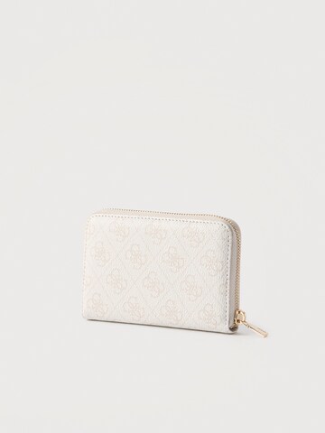 Porte-monnaies 'LAUREL II' GUESS en blanc