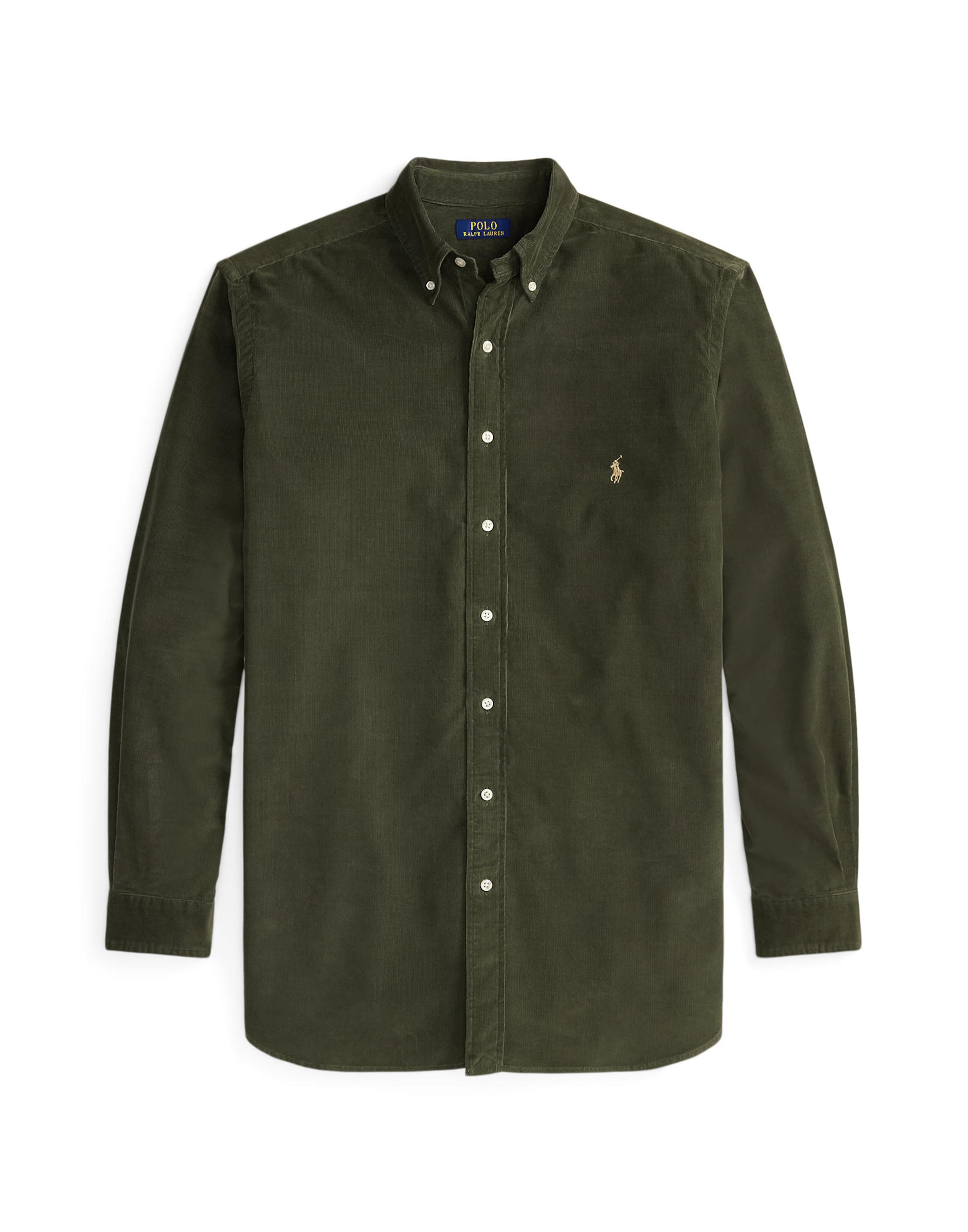 Polo Ralph Lauren Big & Tall Regular fit Overhemd in Groen: voorkant