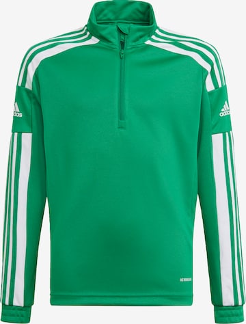 ADIDAS PERFORMANCE Athletic Sweatshirt 'Squadra 21' in Green: front