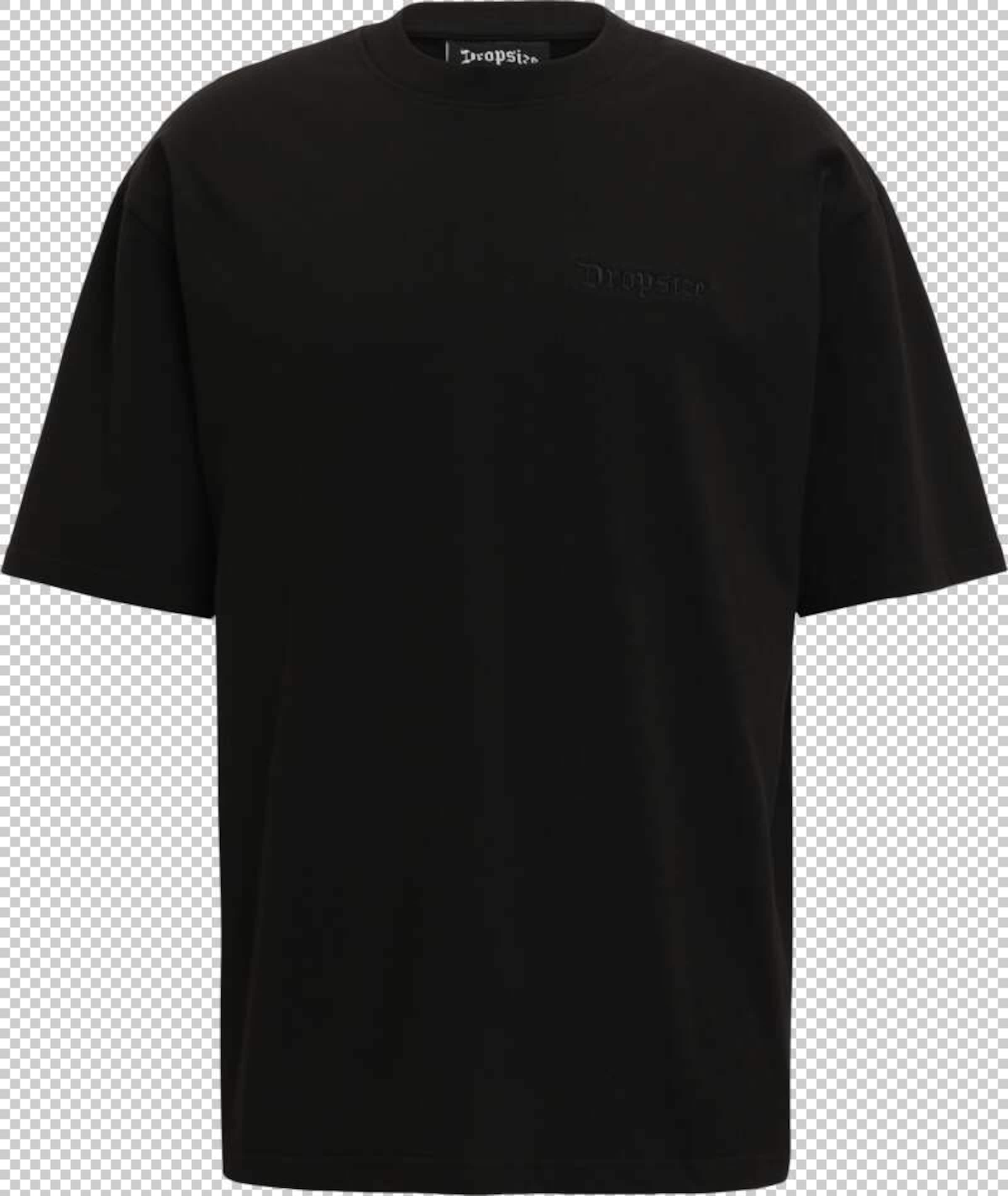 Dropsize Shirt in Black: front