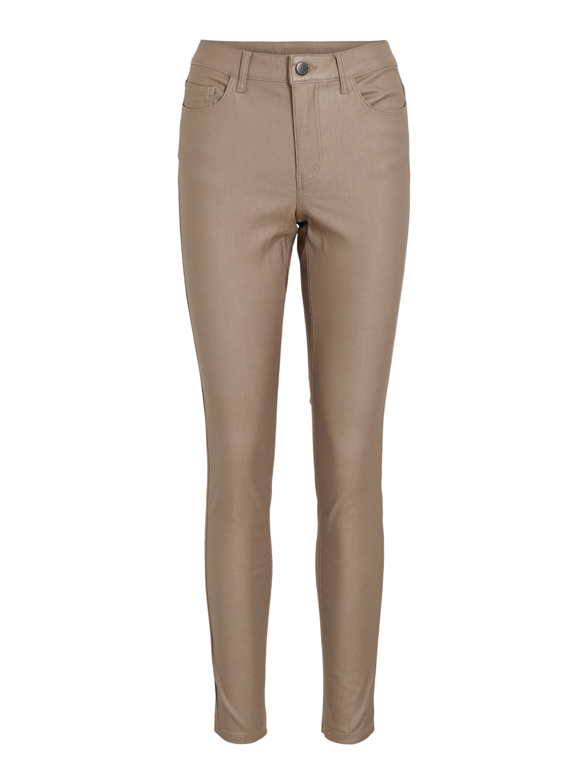 VILA Broek 'SARAH' in de kleur Beige, Productweergave