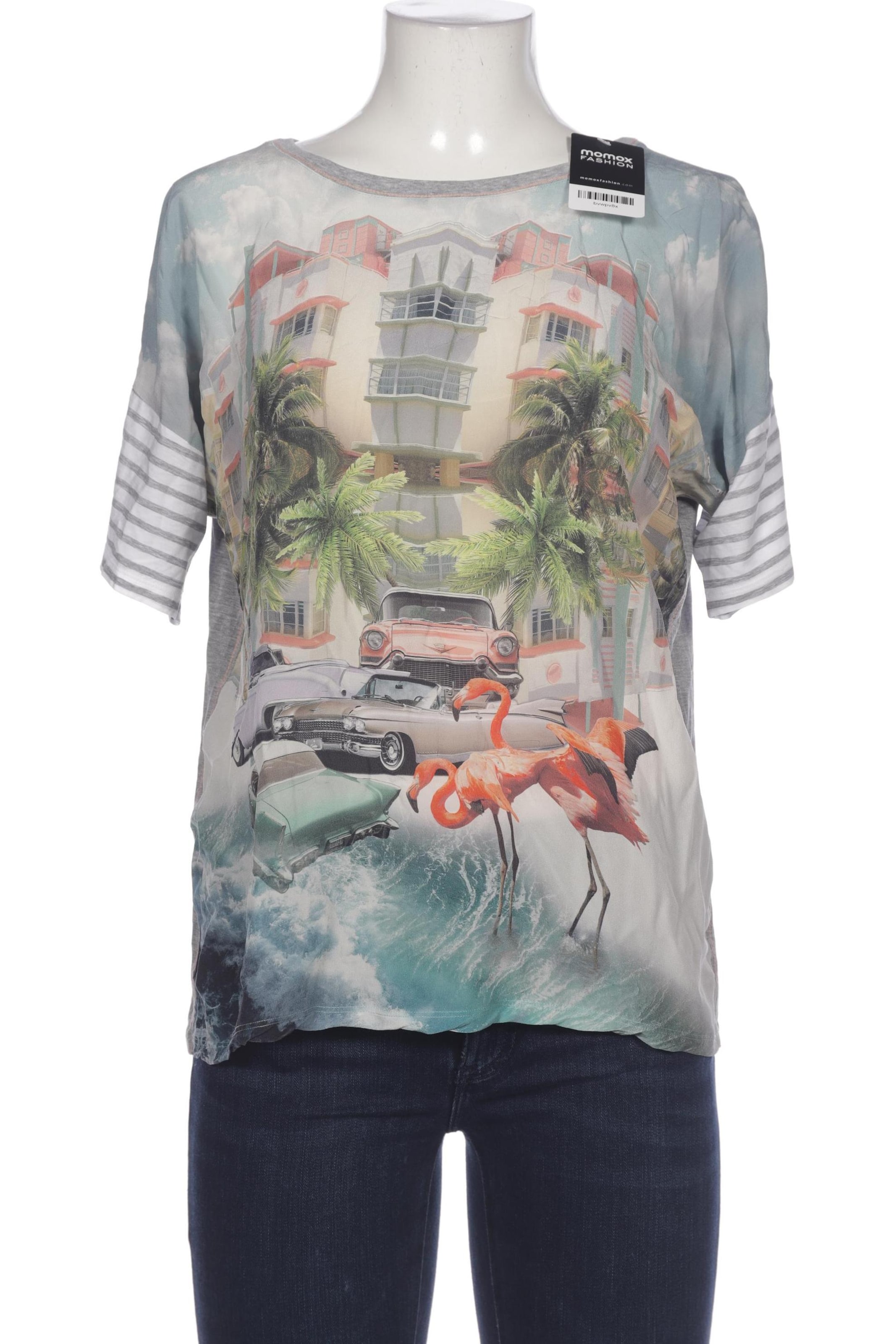 Marc Cain Bluse XL in Mischfarben: Vorderseite