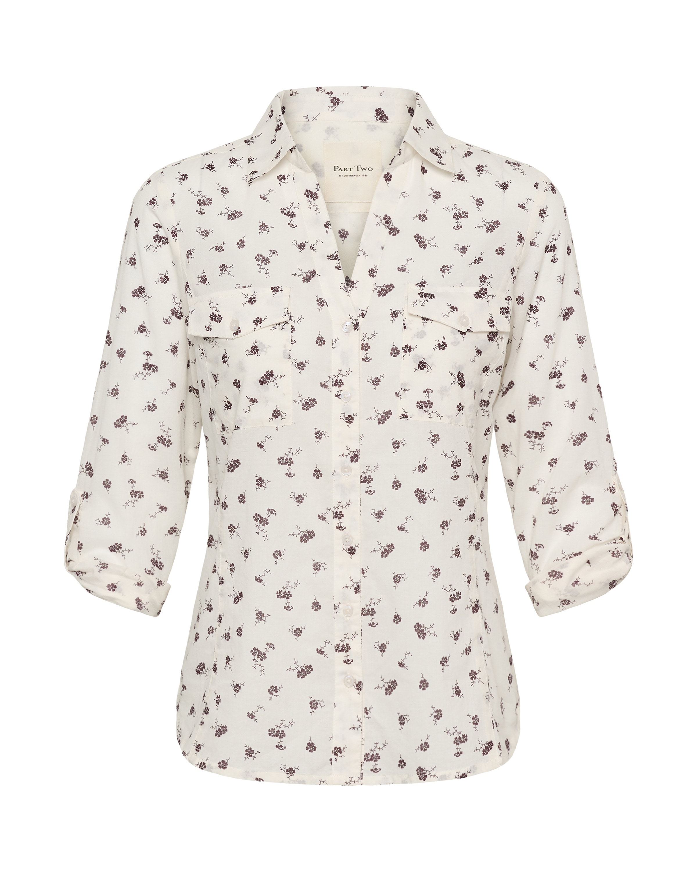 T-shirt 'PWCortnio' Part Two en blanc : devant