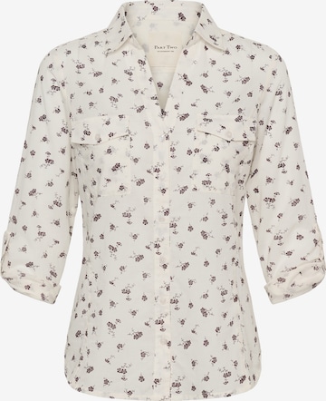 T-shirt 'PWCortnio' Part Two en blanc : devant