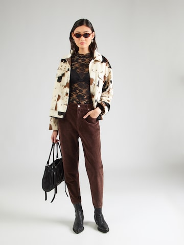 Hailys Tapered Broek 'Mi44rell' in Bruin