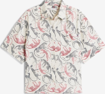 Chemisier 'Ess' TOMMY HILFIGER en beige : devant