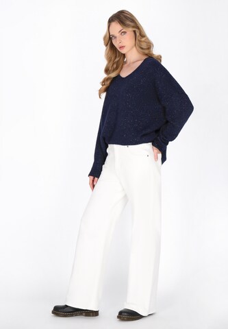 Pull-over DreiMaster Vintage en bleu
