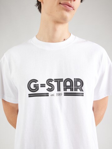 G-STAR T-Shirt in Weiß