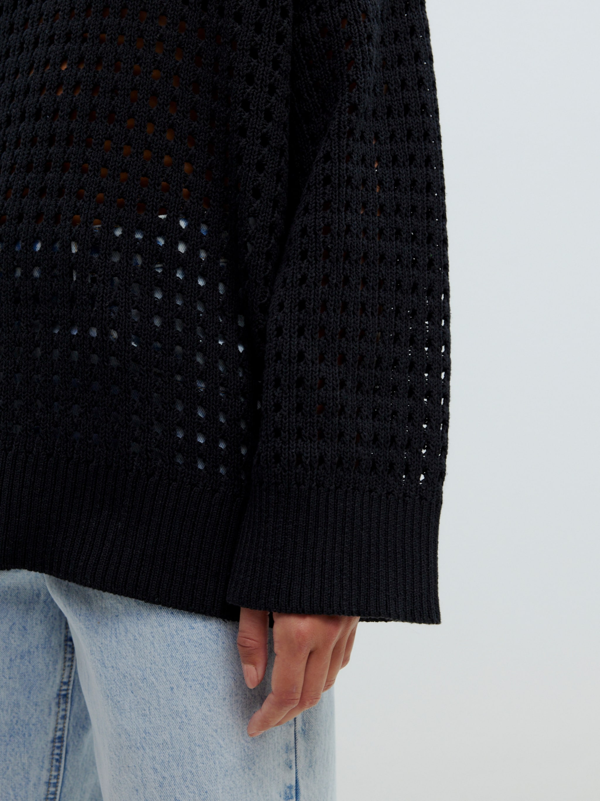 EDITED Produits Pull-over 'Yakira' noir