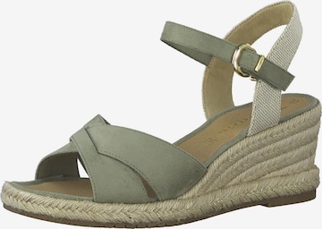 TAMARIS Sandals '28367' in Green: front