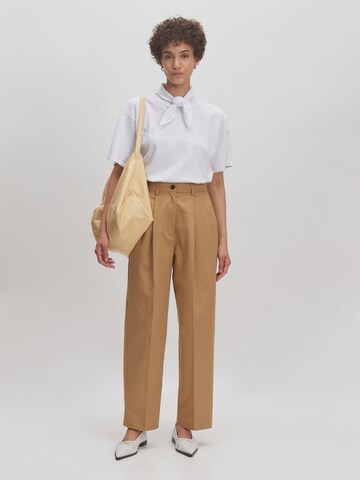 EDITED Loosefit Broek 'Shari' in Beige