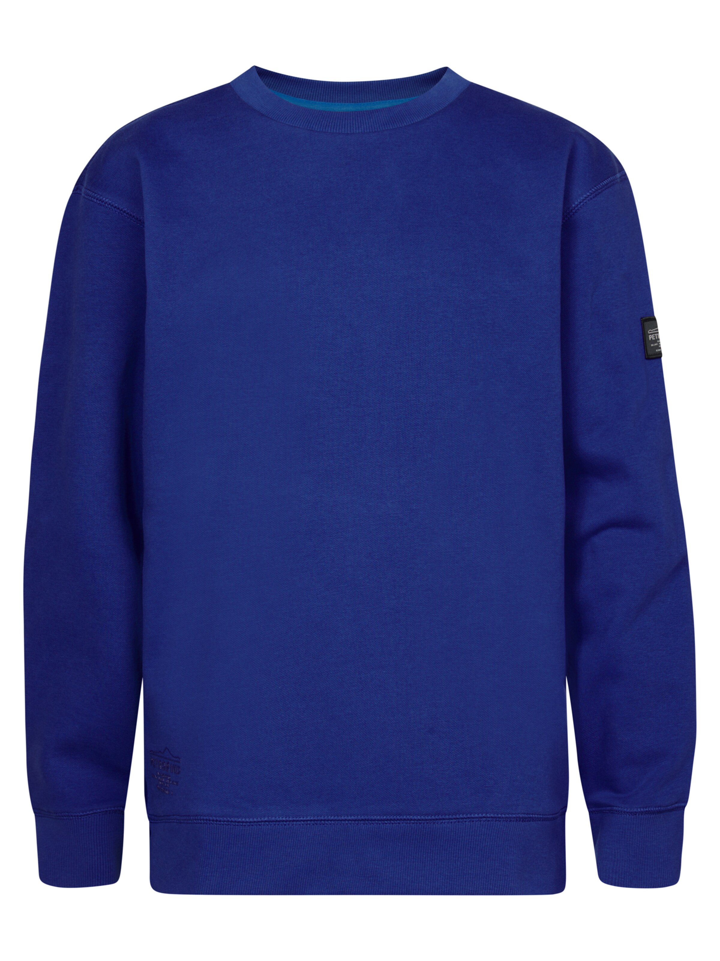 Petrol Industries Sweatshirt 'Stony River' in Blauw: voorkant
