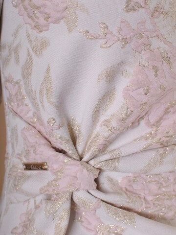 Addict Boutique Cocktailjurk 'Formal dress in gold and pink Mika' in Beige