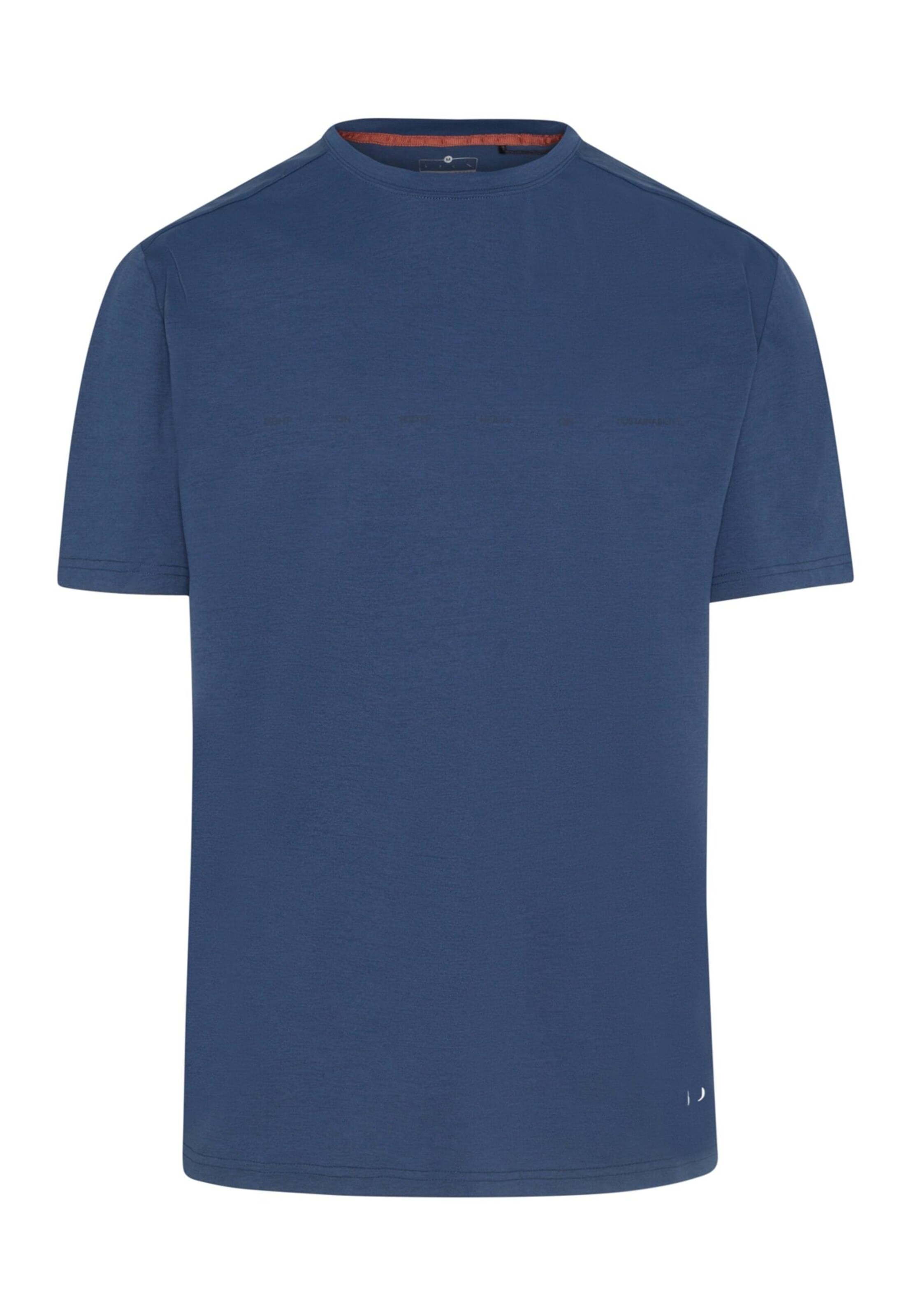 Born Living Yoga Shirt 'Baffin' in Blauw: voorkant