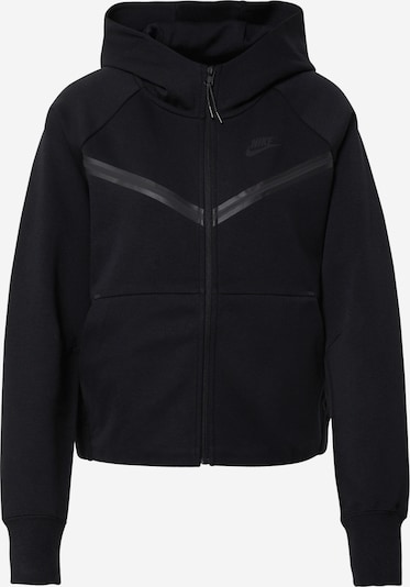 Nike Sportswear Ζακέτα φούτερ σε γκρι / μαύρο, Άποψη προϊόντος