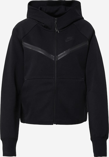 Nike Sportswear Veste de survêtement en gris / noir, Vue avec produit