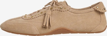 Pepe Jeans - Calzado deportivo con cordones 'Noa Boho' en beige: frente