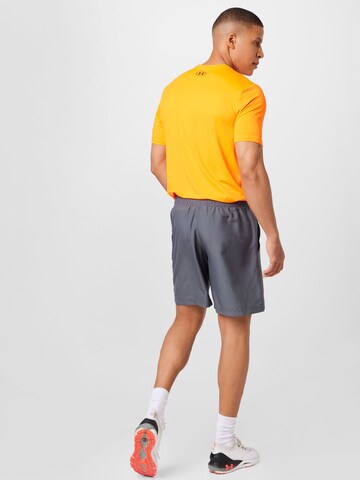 Regular Pantaloni sport de la UNDER ARMOUR pe gri