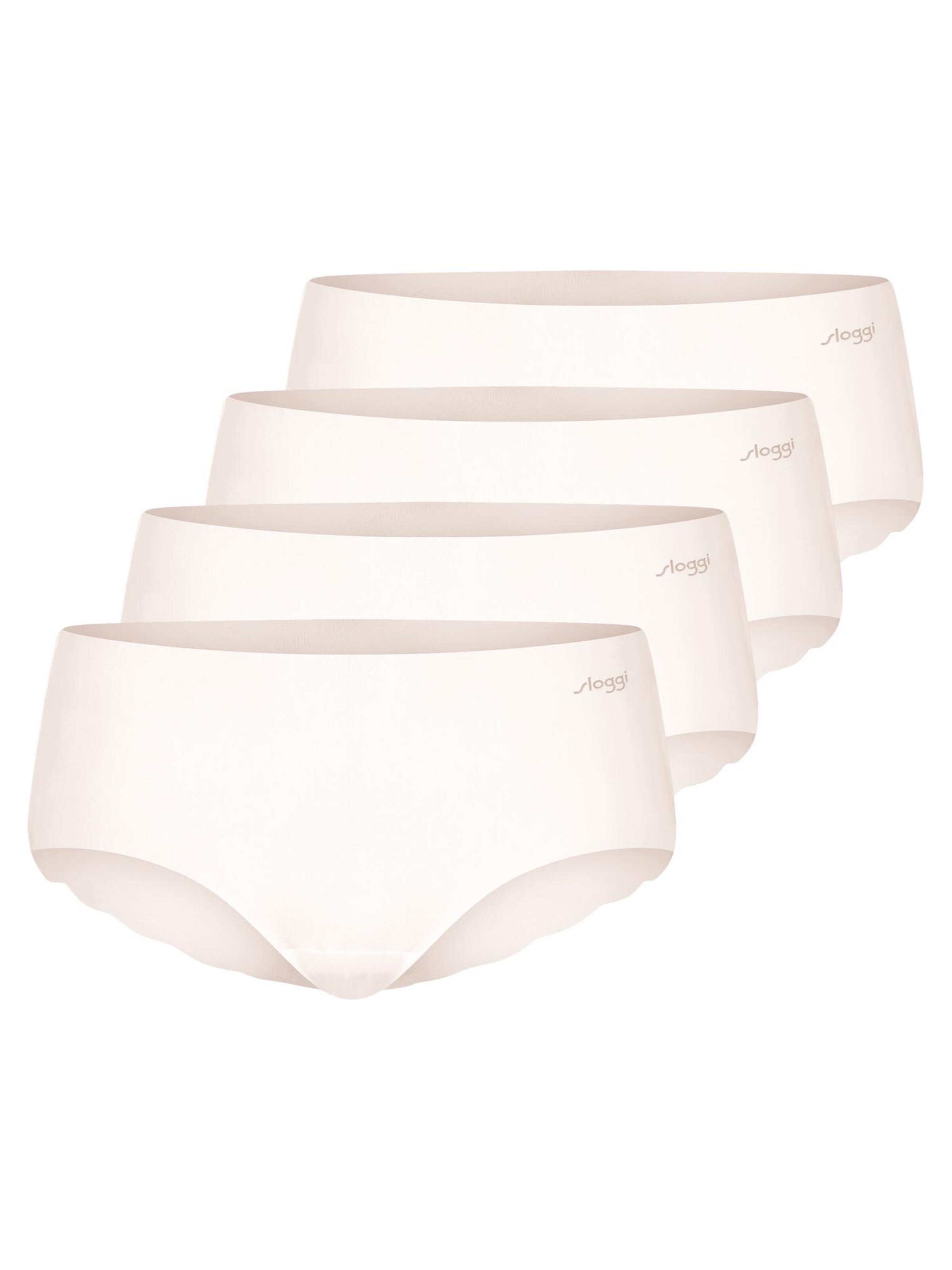 SLOGGI Boyshorts 'ZERO Microfibre 2.0' in White: front