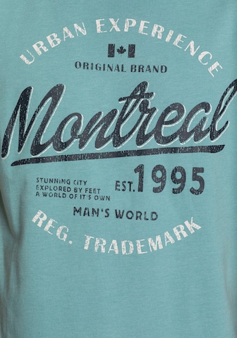 Man's World Shirt 'RH' in Blau