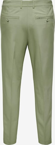 regular Pantaloni con piega frontale 'Eve' di Only & Sons in verde