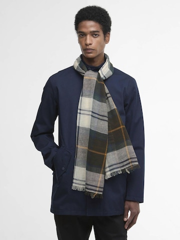 Écharpe Barbour en marron : devant