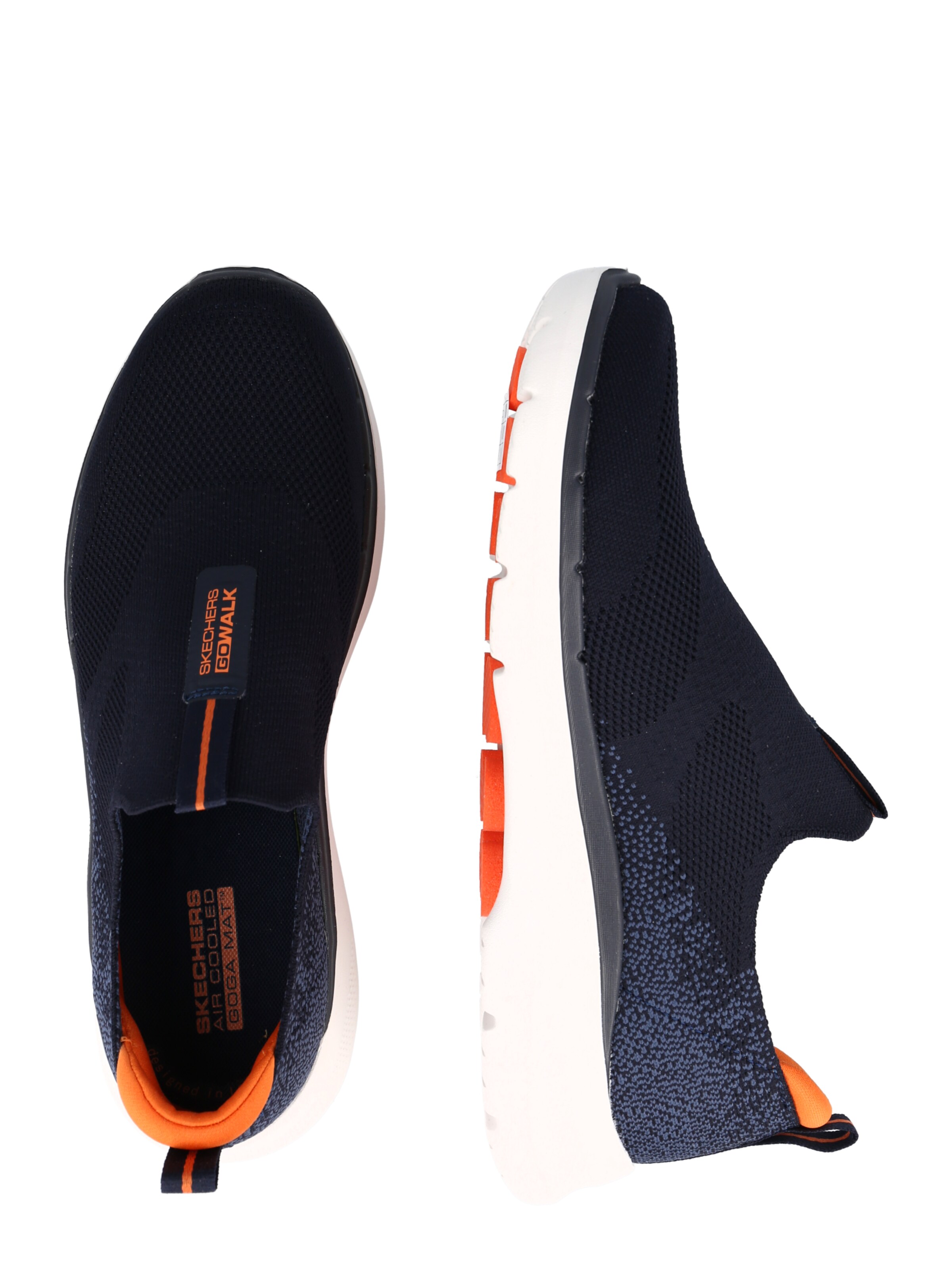 SKECHERS Slip-ons 'Go Walk' in Blauw