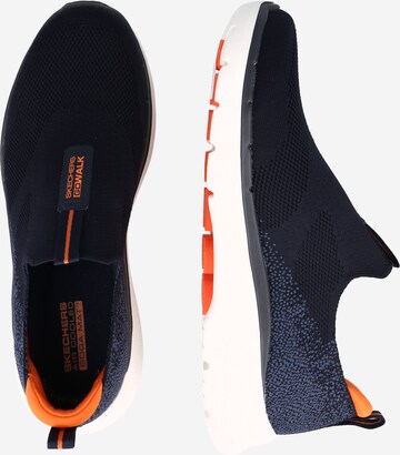 SKECHERS Slip-ons 'Go Walk' in Blauw