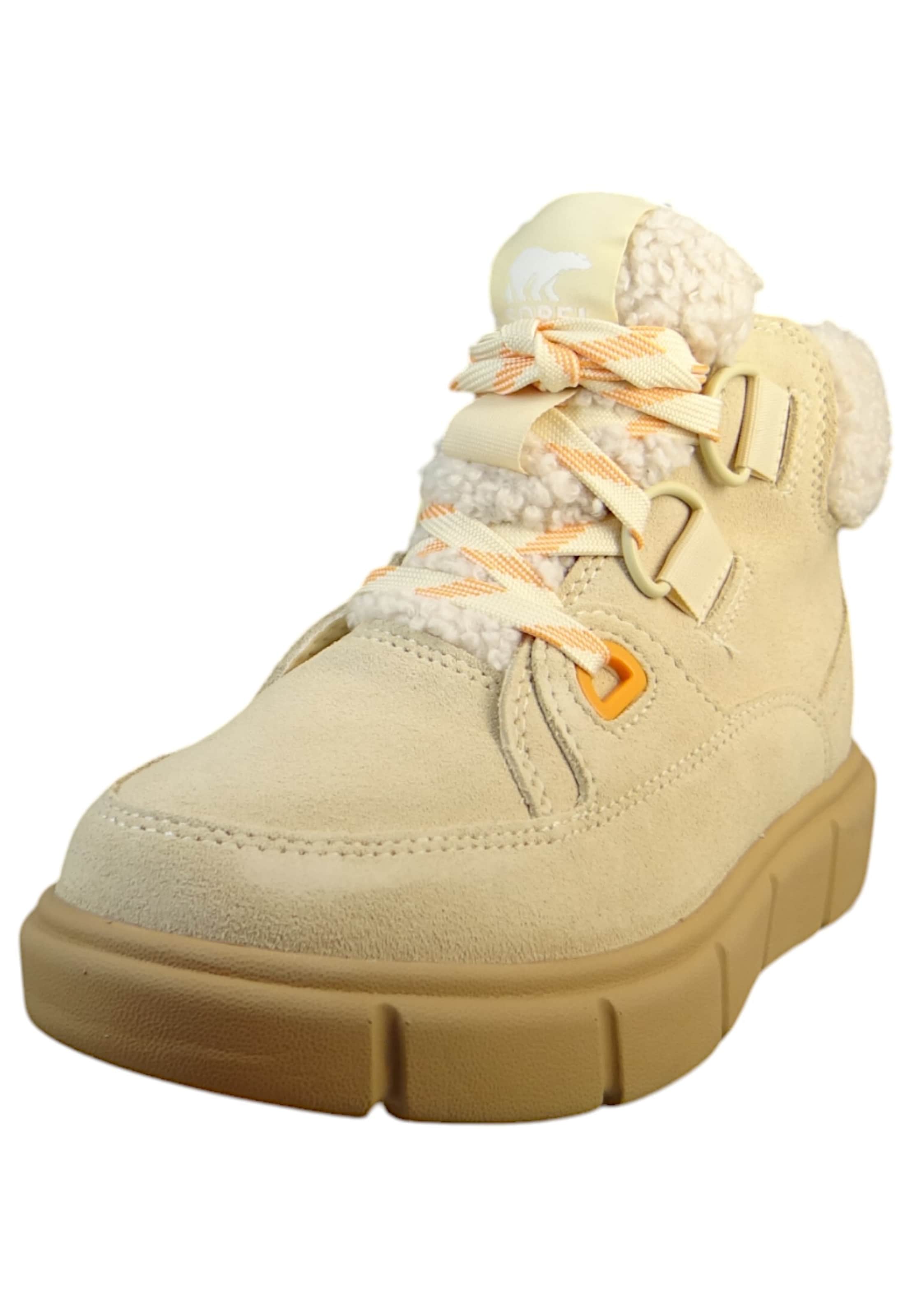 Bottines à lacets 'Explorer III' SOREL en beige : devant
