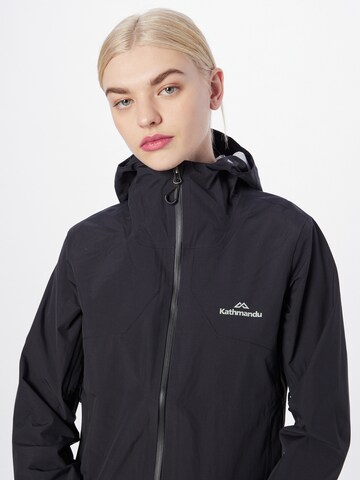 Kathmandu Funkcionalna jakna 'Trailhead' | črna barva