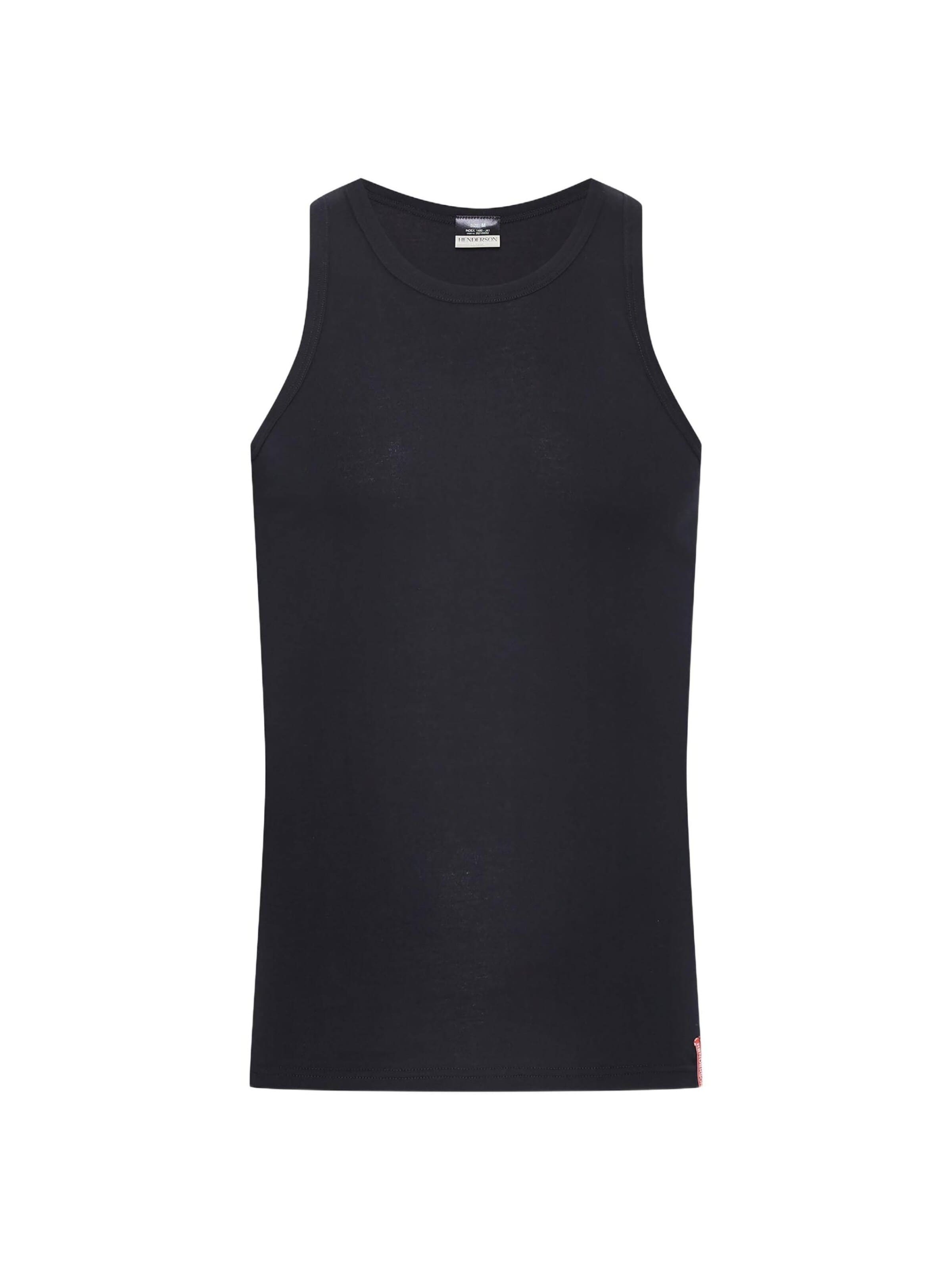 Henderson - Camiseta 'Unterhemd M 100, Achselhemd mit Rundhalsausschnitt XXL' en negro