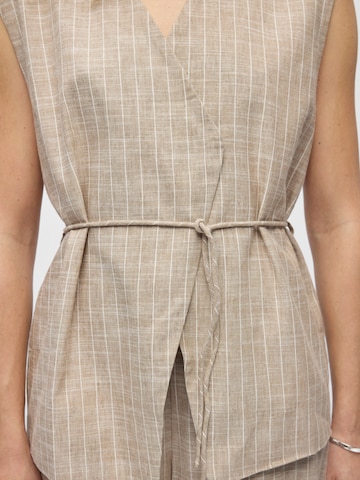 OBJECT Gilet 'OBJPAULA YUI' in Beige