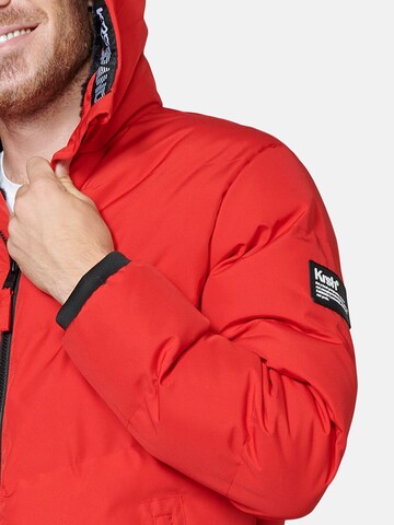 Veste d’hiver KOROSHI en rouge