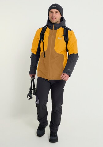 JACK WOLFSKIN Winter Jacket in Orange