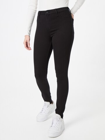 HOLLISTER Skinny Jeans in Zwart: voorkant