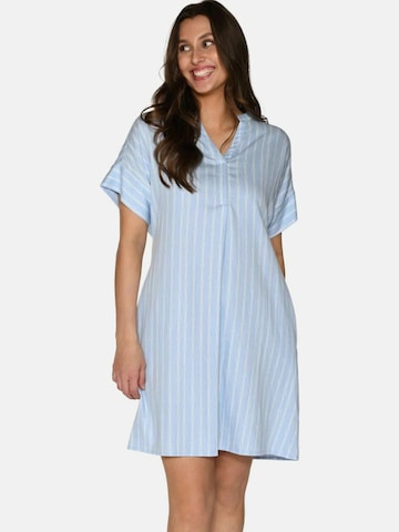 Camicia da notte 'Aya' di CCDK Copenhagen in blu: frontale