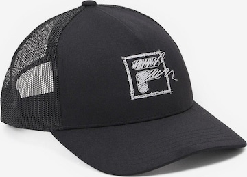 FILA Cap 'Basic Logo Cap' in Schwarz: Vorderseite