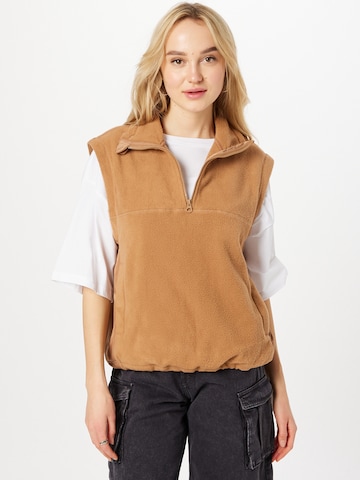 WEEKDAY Sweater 'Crush' in Brown: front