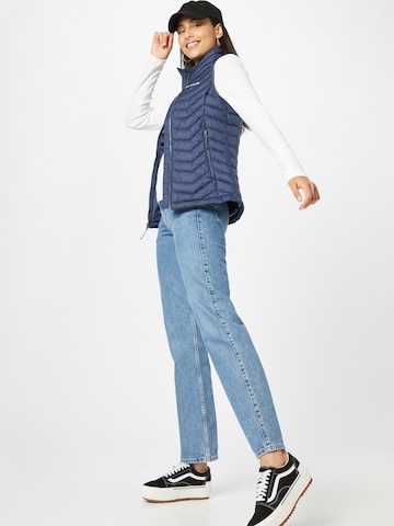 Gilet de sport 'Powder Lite' COLUMBIA en bleu