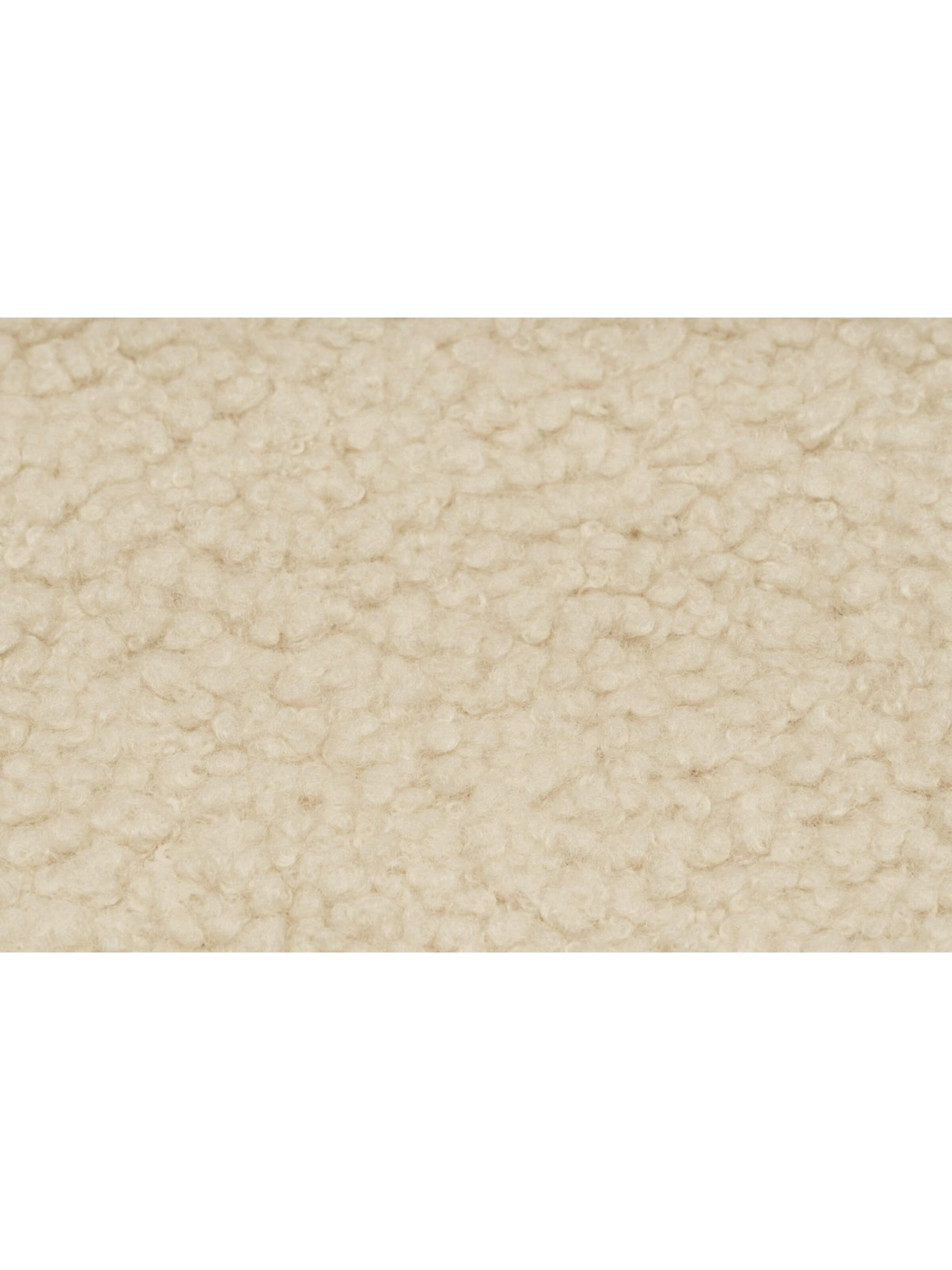 styleBREAKER Schultertasche 'Teddyfell Beuteltasche'‌‌ in Beige