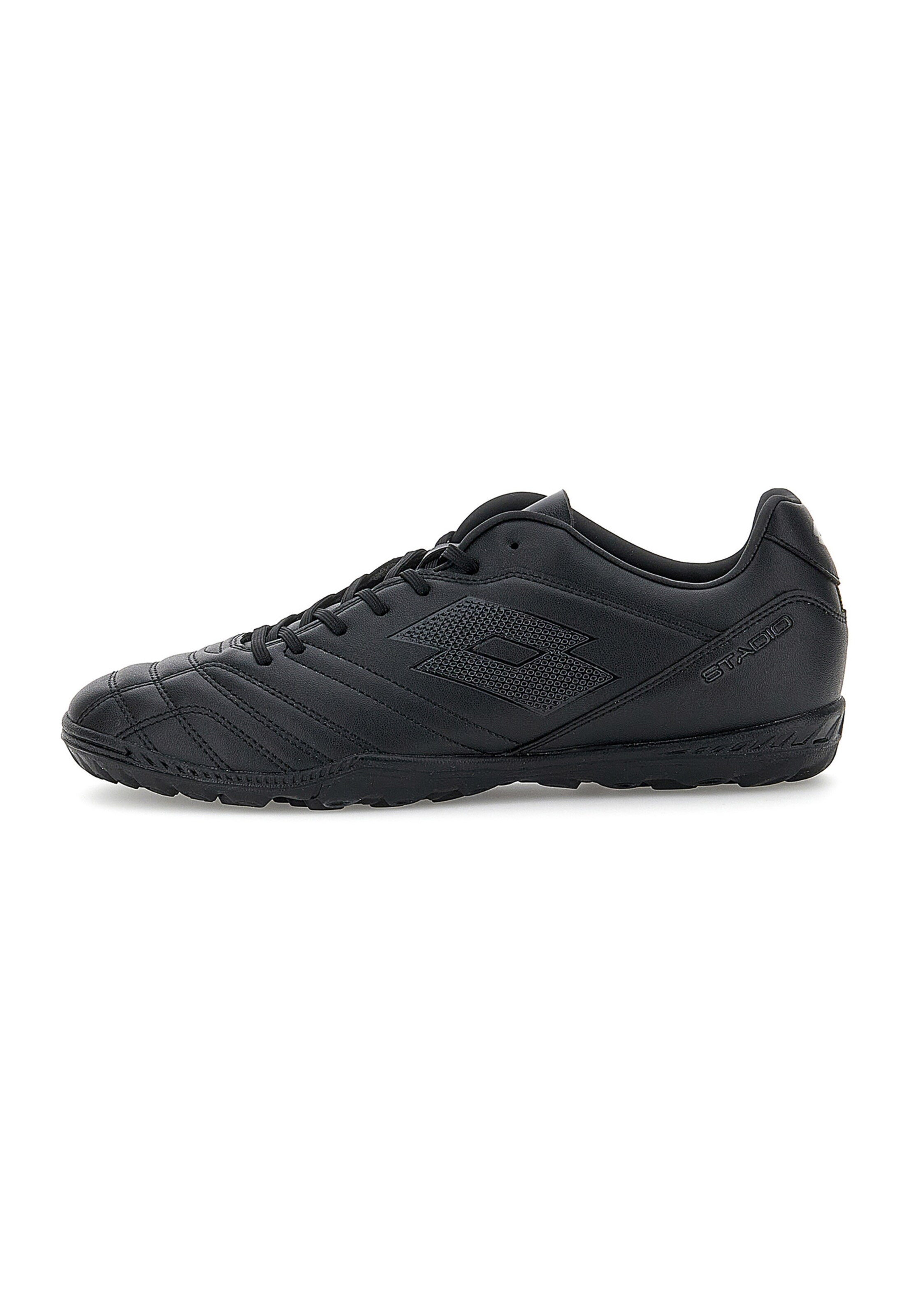 Baskets basses LOTTO en noir : devant