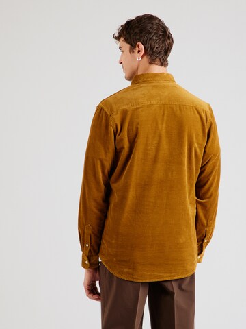 SCOTCH & SODA Regular fit Πουκάμισο σε καφέ