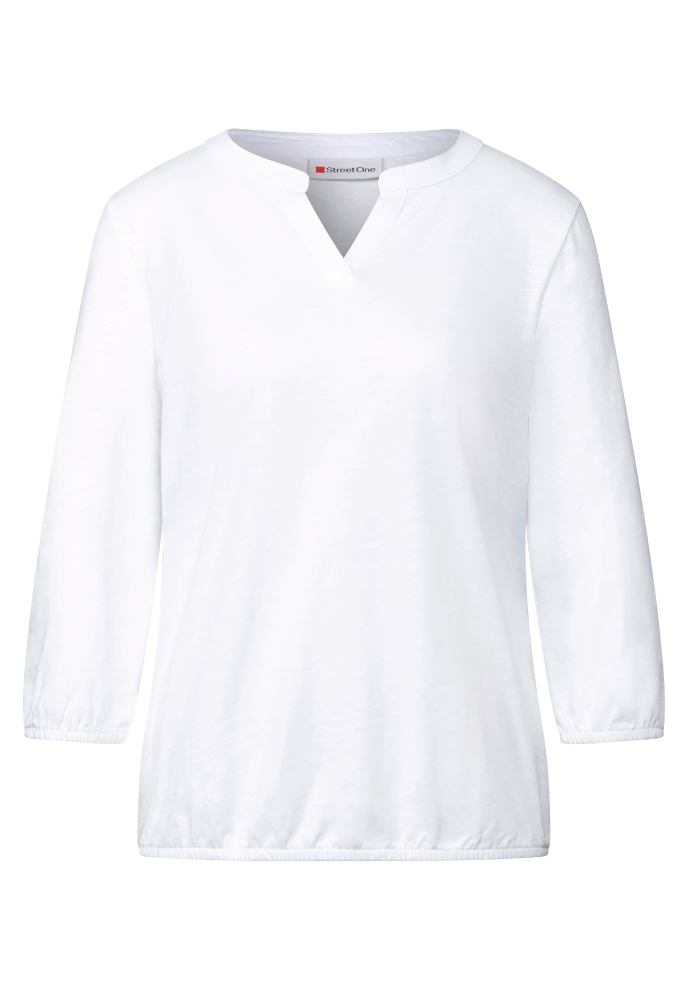 STREET ONE Shirt in White: front