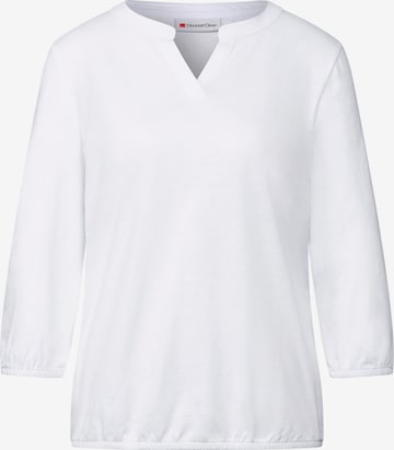 STREET ONE Shirt in White: front
