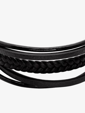 Bracelet 'Joris' Heideman en noir