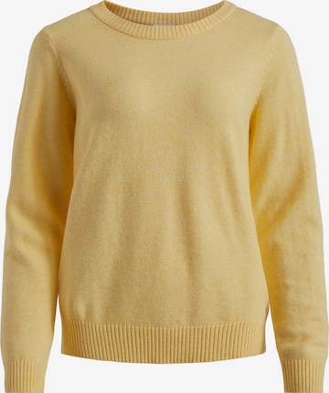 VILA Sweater 'Ril' in Yellow: front